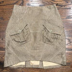L.A.M.B. Women's Plaid Skirt Size 2